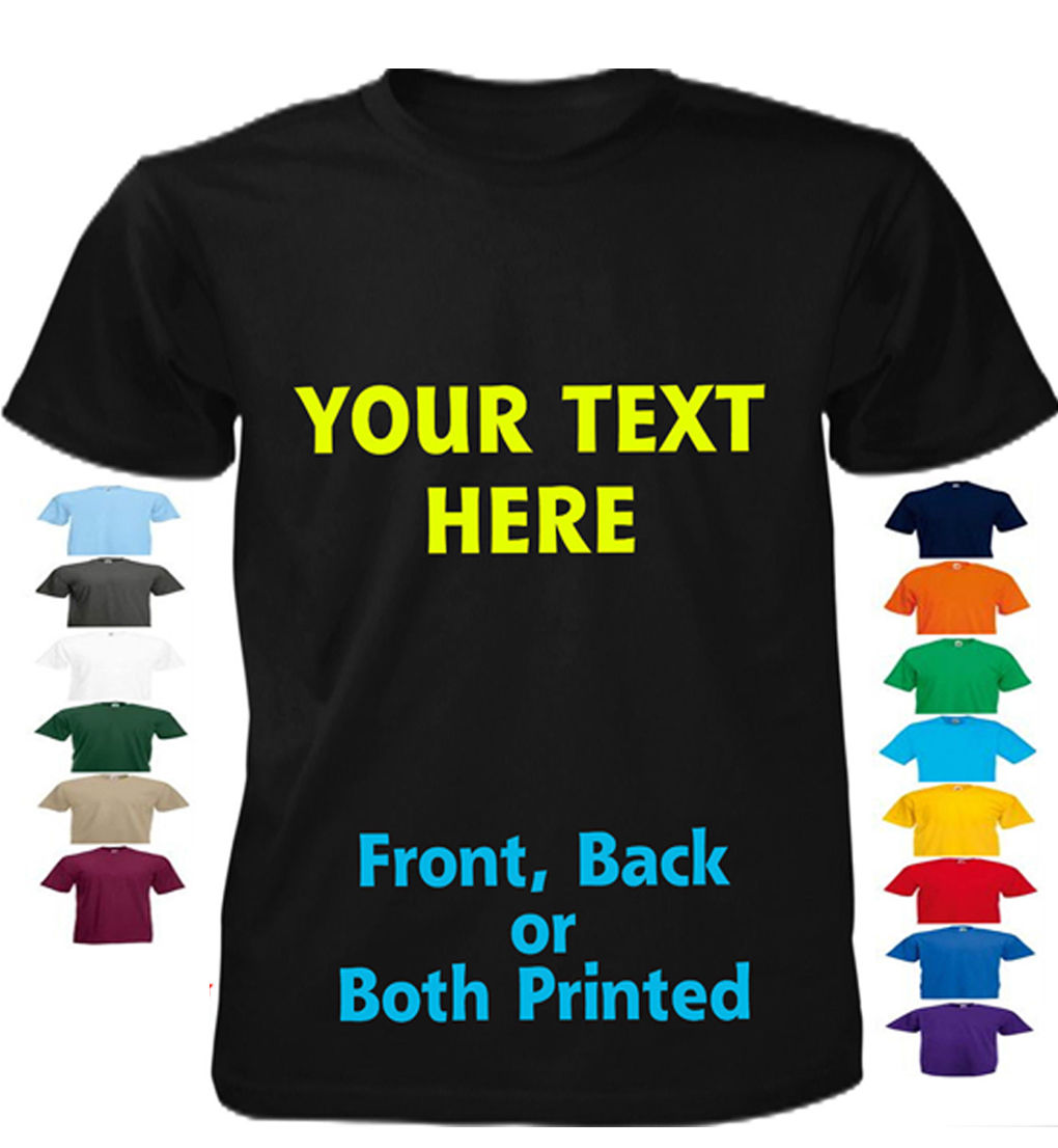 Custom Printed / Personalised Valueweight T Shirt – Unisex | Pimp my Status